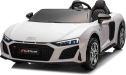 Elektromobilis Audi Spyder R8 LIFT, divvietīgs, balts