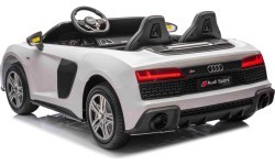 Elektromobilis Audi Spyder R8 LIFT, divvietīgs, balts