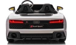 Электромобиль Audi Spyder R8 LIFT, двухместный, белый