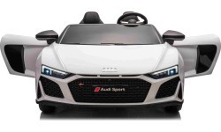 Электромобиль Audi Spyder R8 LIFT, двухместный, белый