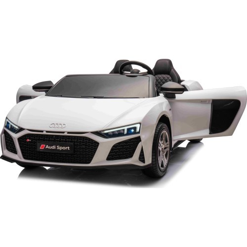 Elektromobilis Audi Spyder R8 LIFT, divvietīgs, balts