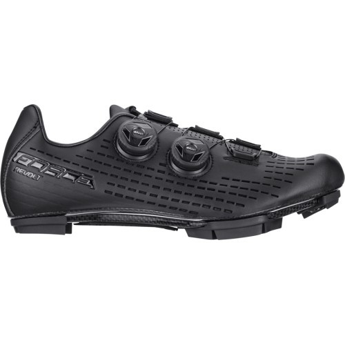 MTB apavi FORCE MTB REVOLT CARBON (black) 46