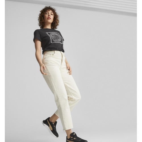 Женская блузка Puma Graphics She Move, чёрная 674451 01
