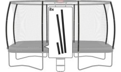 Защитная сетка Ultim Safety Net DLX XL – комплект пены
