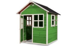 Деревянный игровой домик EXIT Loft 100 - зеленый