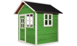 Деревянный игровой домик EXIT Loft 100 - зеленый