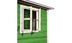 Деревянный игровой домик EXIT Loft 100 - зеленый