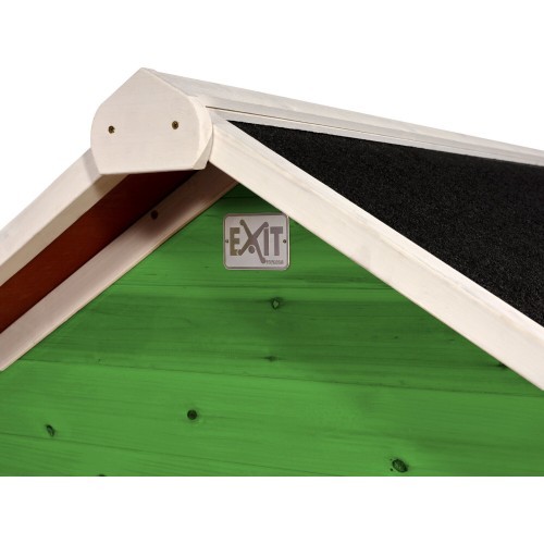 Деревянный игровой домик EXIT Loft 100 - зеленый