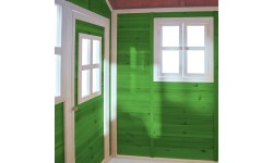 Деревянный игровой домик EXIT Loft 100 - зеленый