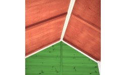 Деревянный игровой домик EXIT Loft 100 - зеленый