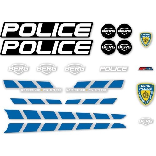 Набор наклеек Buzzy Police