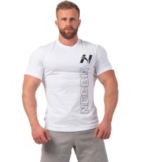 Vīriešu krekls Nebbia Vertical Logo 293 - White