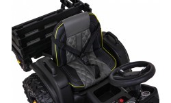 Трактор Titanium с прицепом, чёрный