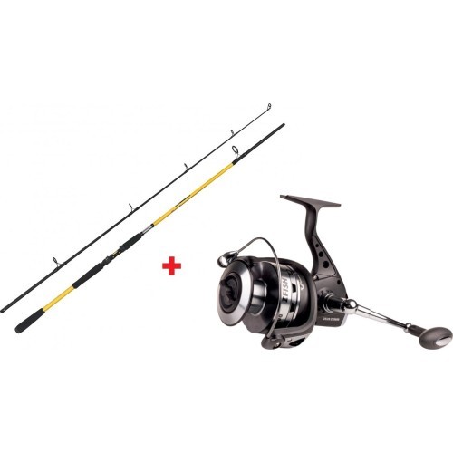 Spiningošanas makšķeres un spoles komplekts ZFish Combo Kodiak, 2,40 m, Zeus ZX8000