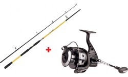 Spiningošanas makšķeres un spoles komplekts ZFish Combo Kodiak, 2,40 m, Zeus ZX8000