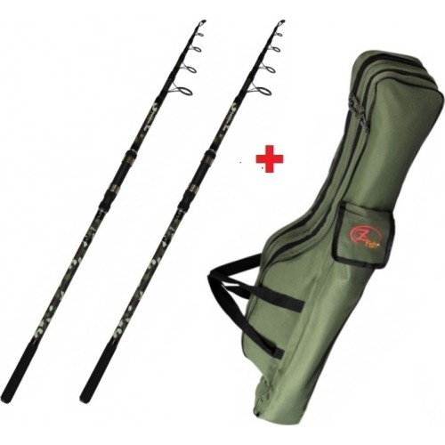 Karpu makšķeru un somas komplekts Zfish Combo Kingstone 3.60m, 80-150g, 2 gab.