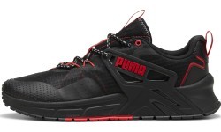 Puma Pacer + Trail Men's Running Shoes Black Red 397669 02