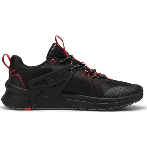 Puma Pacer + Trail Men's Running Shoes Black Red 397669 02