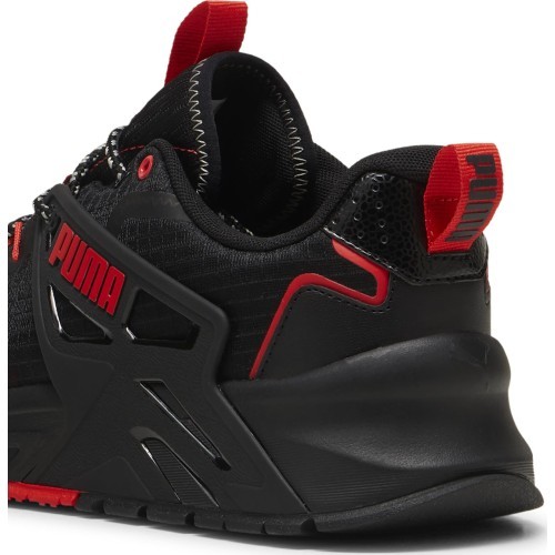 Puma Pacer + Trail vīriešu skriešanas apavi Black Red 397669 02
