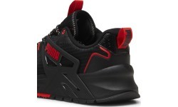 Puma Pacer + Trail vīriešu skriešanas apavi Black Red 397669 02