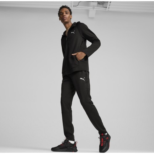 Puma Pacer + Trail vīriešu skriešanas apavi Black Red 397669 02