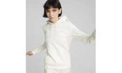 Puma Ess+ Embroidery sieviešu džemperis ar kapuci, balts 670004 99