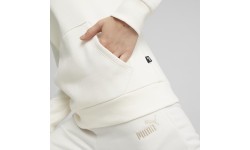 Puma Ess+ Embroidery sieviešu džemperis ar kapuci, balts 670004 99