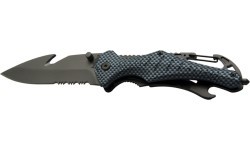 Нож Baladeo Security Emergency Carbon