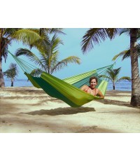 Šūpuļtīkls Amazonas Light Silk Traveller, zaļš