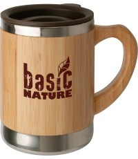 Кружка BasicNature Beaker Bamboo, 0,3 л