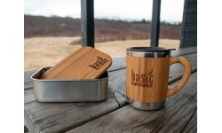 Mug BasicNature Beaker Bamboo, 0.3L
