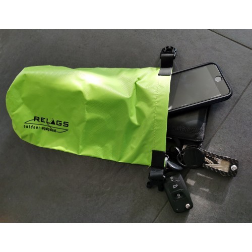 Гермомешок BasicNature 210T 2L, светло-зелёный