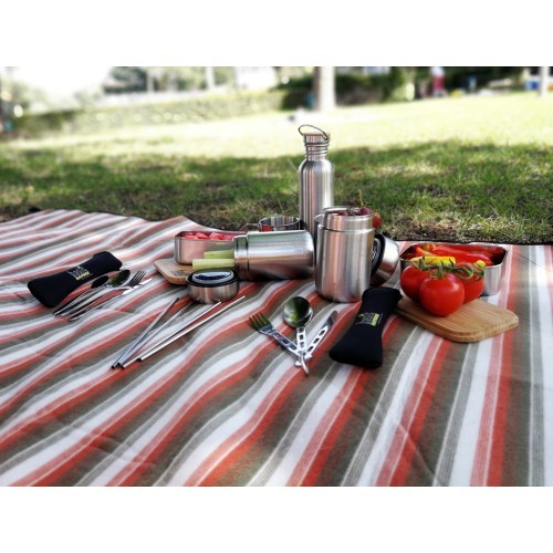 Picnic Blanket BasicNature Outdoor, 200x150cm