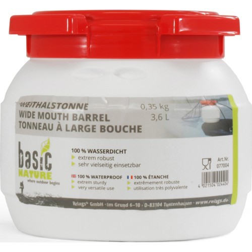 Бочка для воды BasicNature с широким горлом