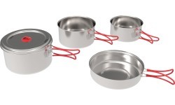 Cooking Set Coghlans Family Stainless Steel