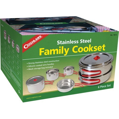 Cooking Set Coghlans Family Stainless Steel