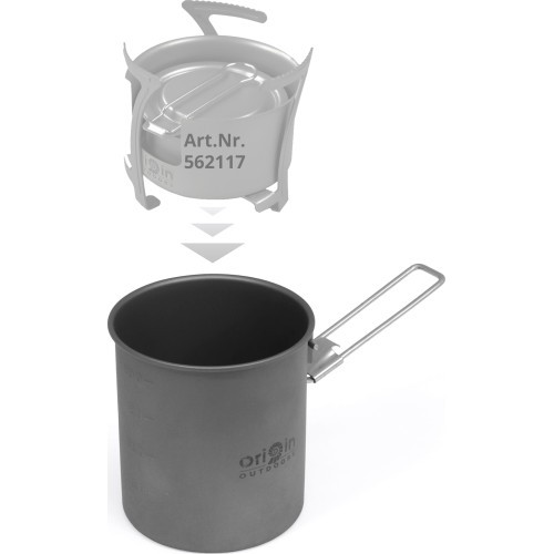 Tūrisma katliņš Origin Outdoors Titanium