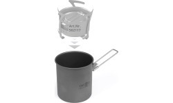 Туристический котелок Origin Outdoors Titanium