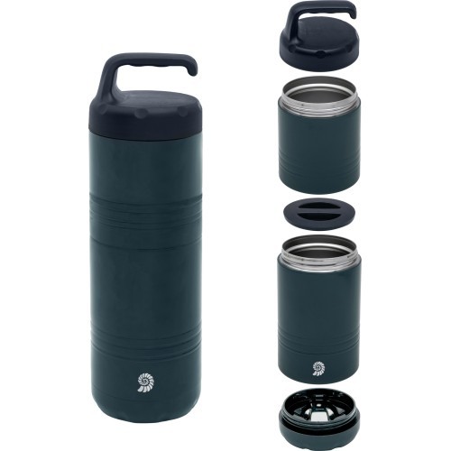 Термос для еды Origin Outdoors Soft-Touch, 0,4 л + 0,28 л, синий