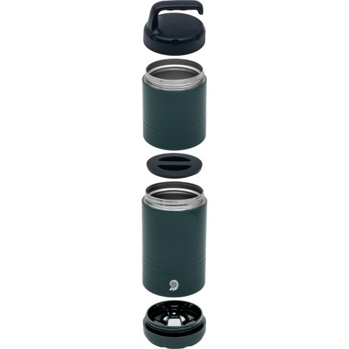 Pārtikas termoss Origin Outdoors Soft-Touch, 0,4 l + 0,28 l, zils