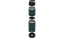 Food Flask Origin Outdoors Soft-Touch, 0.4L+0.28L, Blue