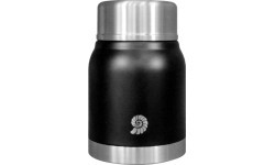 Pārtikas termoss Origin Outdoors Deluxe, 0,46 l, melns