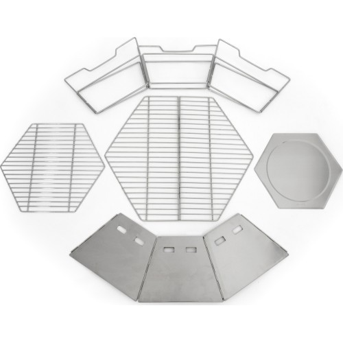 Origin Outdoors Grill- and Fire Bowl 'Hexagon'
