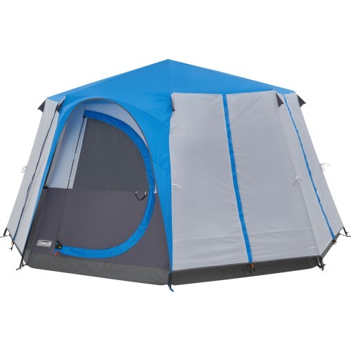 Telts Coleman Octagon Blue-Lime, 8 personām