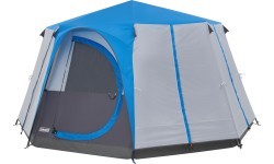 Telts Coleman Octagon Blue-Lime, 8 personām
