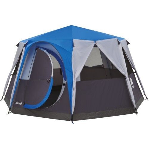 Палатка Coleman Octagon Blue-Lime, 8 человек