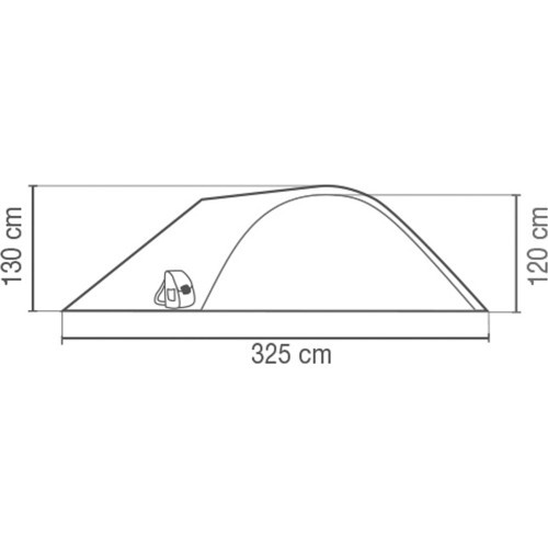 Палатка Coleman Darwin Plus, 3 человека