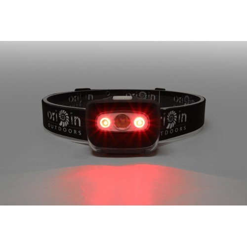 Origin Outdoors Compact 200 lūmenu LED galvas lukturis