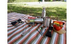 Lunchbox Origin Outdoors Bamboo, 0.8L, Stainless Steel