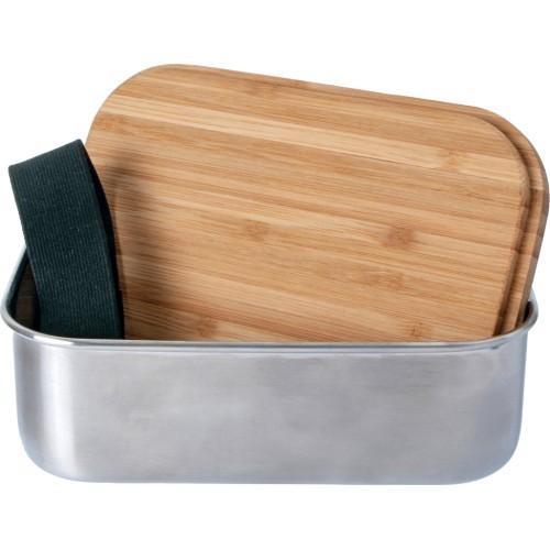 Lunchbox Origin Outdoors Bamboo, 0.8L, Stainless Steel